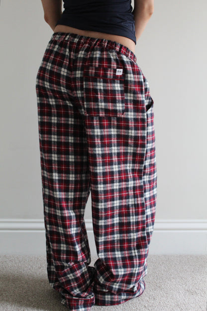 Her Cranberry Red Pyjama Bottoms