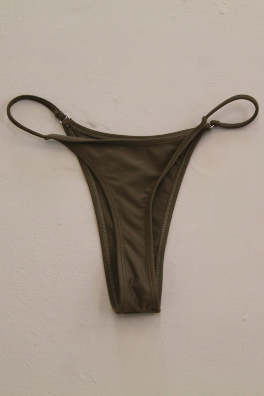 Deep Olive Bikini Bottom