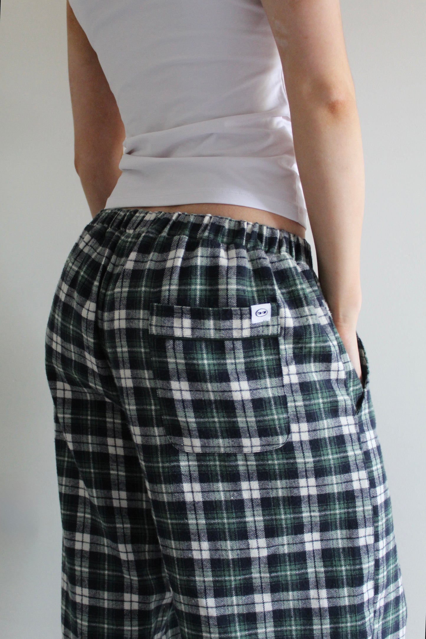 Her Forest Green Pyjama Bottoms