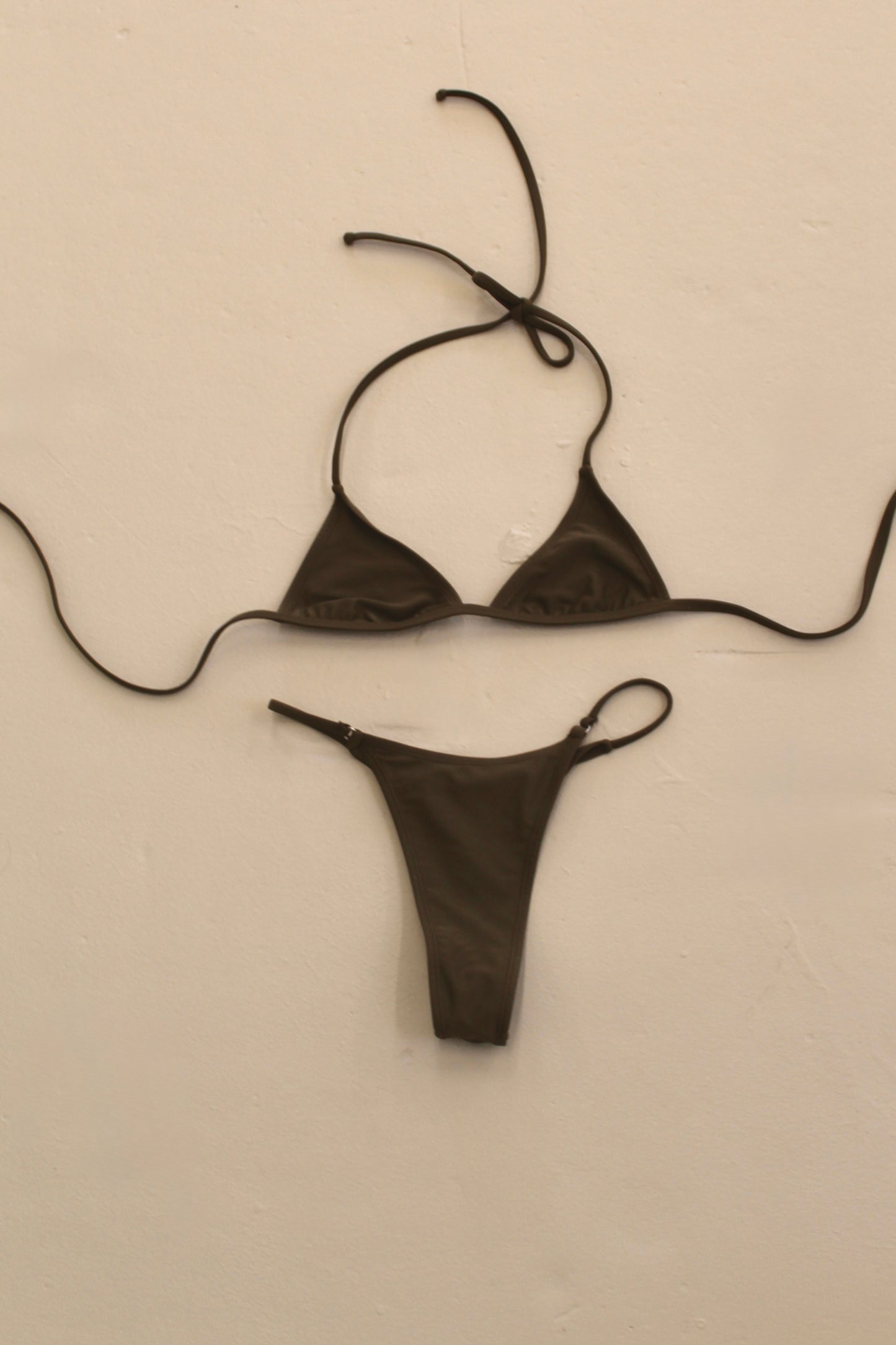 Deep Olive Bikini Bottom