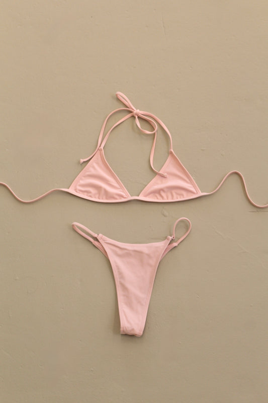 Petal Pink Bikini Top