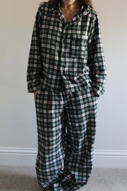 Her Forest Green Pyjama Set