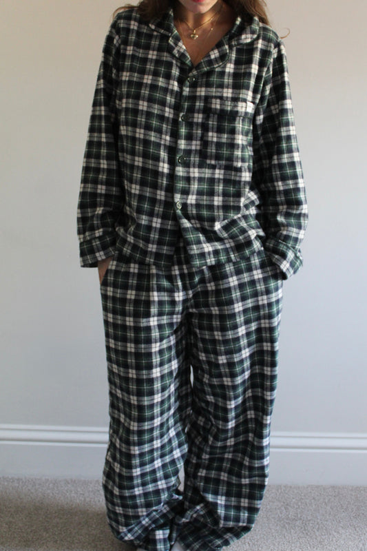 Her Forest Green Pyjama Set