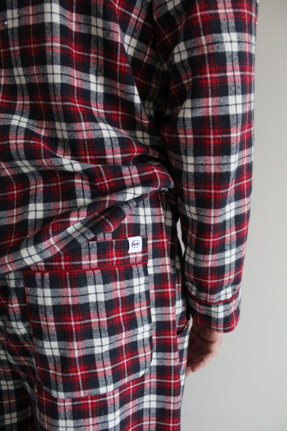 His Cranberry Red Pyjama Bottoms