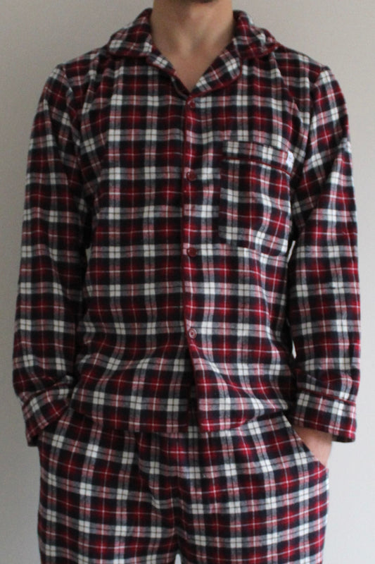 His Cranberry Red Pyjama Top