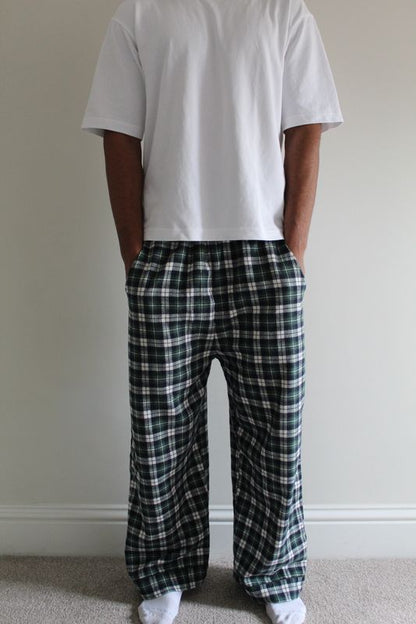 His Forest Green Pyjama Bottoms